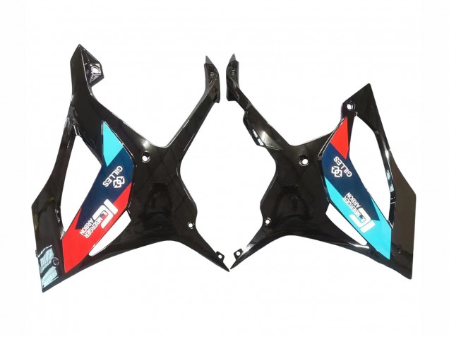 Preisgünstige BMW S1000RR Motorrad Verkleidung 2019-2022 - Schwarz Weiss Blau Rot