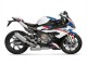 Preisgünstige BMW S1000RR Motorrad Verkleidung 2019-2022 - Blau Weiss Rot