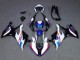 Preisgünstige BMW S1000RR Motorrad Verkleidung 2019-2022 - Blau Weiss Rot