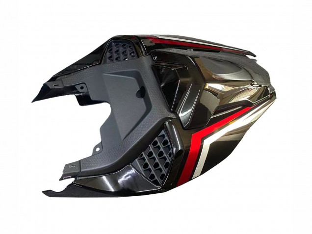 Preisgünstige BMW S1000RR Motorrad Verkleidung 2019-2022 - Schwarz Dunkel rot