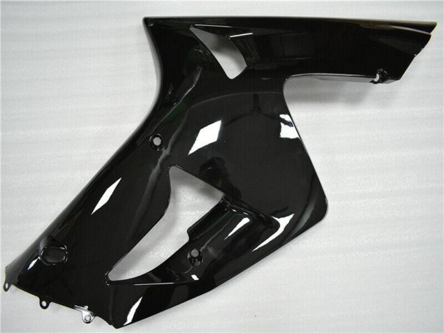 Preisgünstige Kawasaki ZX6R Motorrad Verkleidung 2003-2004 - Glanzendes Schwarz