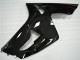 Preisgünstige Kawasaki ZX6R Motorrad Verkleidung 2003-2004 - Glanzendes Schwarz