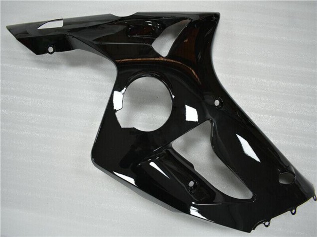 Preisgünstige Kawasaki ZX6R Motorrad Verkleidung 2003-2004 - Glanzendes Schwarz