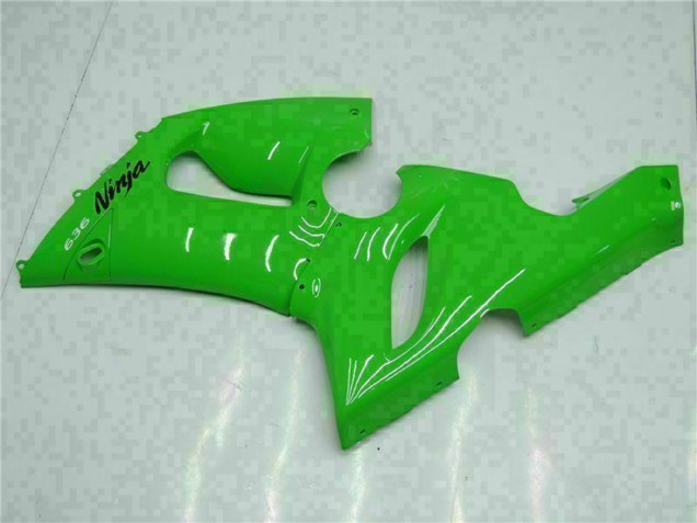 Preisgünstige Kawasaki ZX6R Motorrad Verkleidung 2005-2006 - Grun