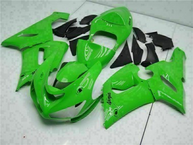 Preisgünstige Kawasaki ZX6R Motorrad Verkleidung 2005-2006 - Grun