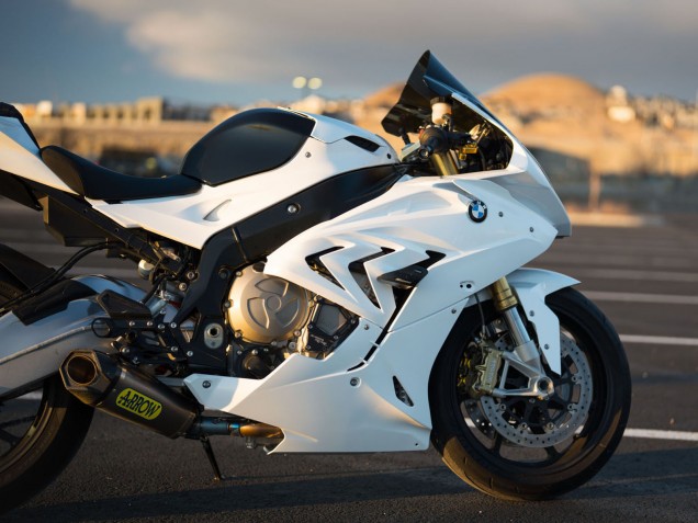 Preisgünstige BMW S1000RR Motorrad Verkleidung 2017-2018 - Glanzendes Weiss