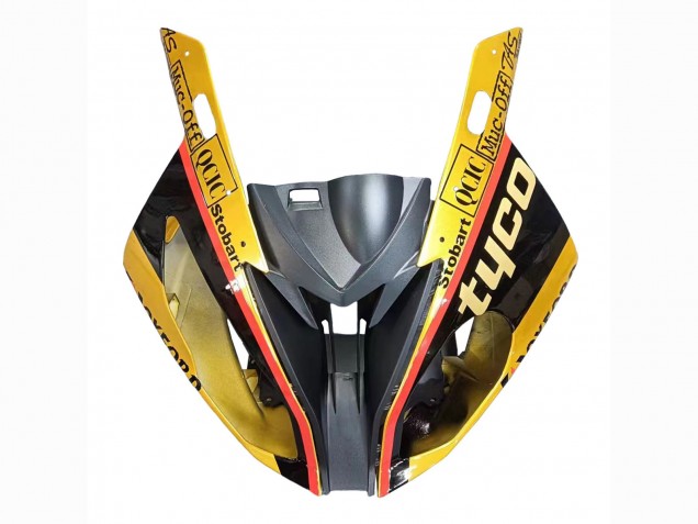 Preisgünstige BMW S1000RR Motorrad Verkleidung 2017-2018 - Gold Schwarz Tyco