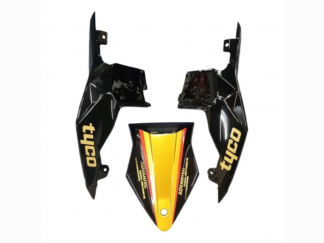 Preisgünstige BMW S1000RR Motorrad Verkleidung 2017-2018 - Gold Schwarz Tyco