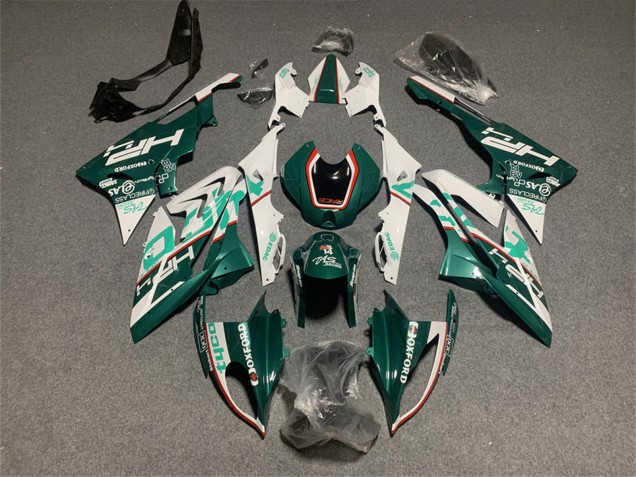 Preisgünstige BMW S1000RR Motorrad Verkleidung 2017-2018 - Weiss Grun