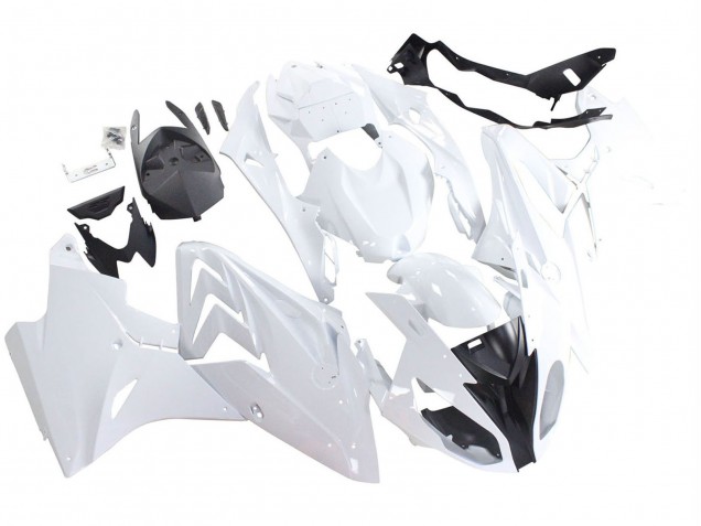 Preisgünstige BMW S1000RR Motorrad Verkleidung 2017-2018 - Weiss