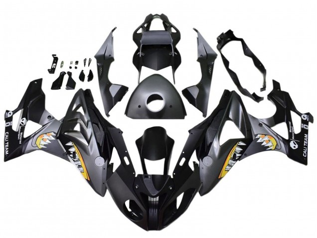 Preisgünstige BMW S1000RR Motorrad Verkleidung 2015-2016 - Matt Schwarz Hai