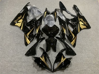 Preisgünstige BMW S1000RR Motorrad Verkleidung 2015-2016 - Glanzendes Schwarz Gold