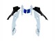 Preisgünstige BMW S1000RR Motorrad Verkleidung Kit 2015-2016 - Weiss Blau Glanzendes Schwarz