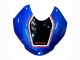 Preisgünstige BMW S1000RR Motorrad Verkleidung Kit 2015-2016 - Weiss Blau Glanzendes Schwarz