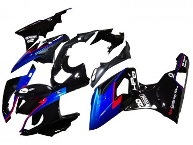 Preisgünstige BMW S1000RR Motorrad Verkleidung 2015-2016 - Rot Blau Schwarz Glanzendes Schwarz