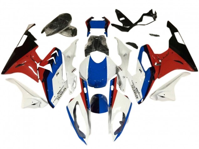 Preisgünstige BMW S1000RR Motorrad Verkleidung 2015-2016 - Weiss Rot Blau Schwarz