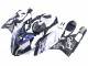 Preisgünstige BMW S1000RR Motorrad Verkleidung 2015-2016 - Weiss Blau Schwarz Carbonfaser