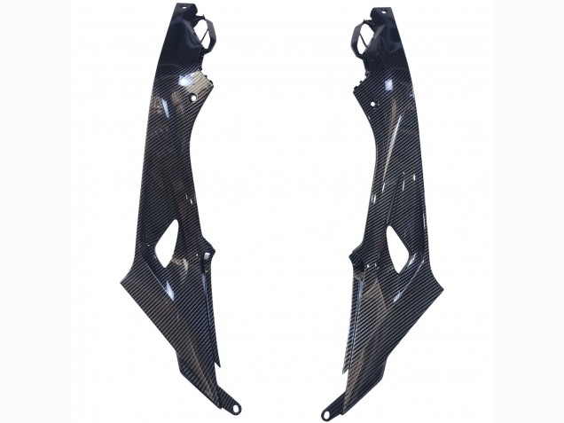 Preisgünstige BMW S1000RR Motorrad Verkleidung 2015-2016 - Weiss Blau Schwarz Carbonfaser