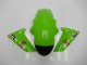 Preisgünstige Kawasaki ZX6R Motorrad Verkleidung 2005-2006 - Grun Glanzendes Schwarz Elf
