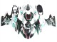 Preisgünstige BMW S1000RR Motorrad Verkleidung 2015-2016 - Weiss Grun Schwarz