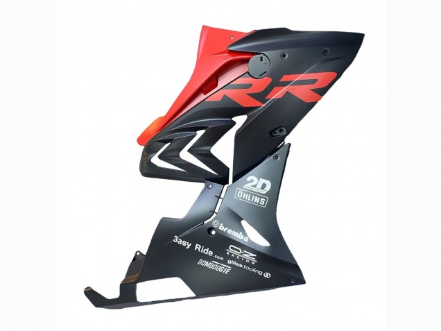 Preisgünstige BMW S1000RR Motorrad Verkleidung 2015-2016 - Matt Schwarz Rot