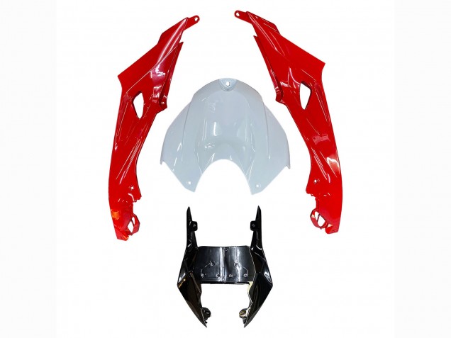 Preisgünstige BMW S1000RR Motorrad Verkleidung 2015-2016 - Rot Weiss Glanzendes Schwarz Matt Schwarz