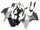Preisgünstige BMW S1000RR Motorrad Verkleidung 2015-2016 - Silber Glanzendes Schwarz Matt Schwarz