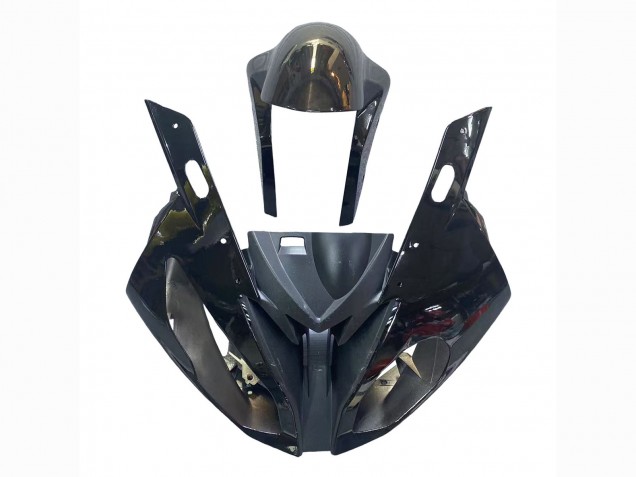 Preisgünstige BMW S1000RR Motorrad Verkleidung 2015-2016 - Silber Glanzendes Schwarz Matt Schwarz