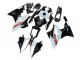 Preisgünstige BMW S1000RR Motorrad Verkleidung 2015-2016 - Weiss Schwarz Carbonfaser
