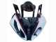 Preisgünstige BMW S1000RR Motorrad Verkleidung 2015-2016 - Weiss Glanzendes Schwarz