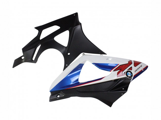 Preisgünstige BMW S1000RR Motorrad Verkleidung 2009-2014 - Weiss Blau Matt Schwarz