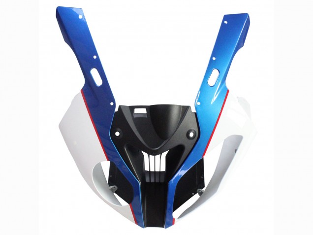 Preisgünstige BMW S1000RR Motorrad Verkleidung 2009-2014 - Weiss Blau Matt Schwarz