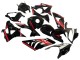 Preisgünstige BMW S1000RR Motorrad Verkleidung 2009-2014 - Rot Glanzendes Schwarz