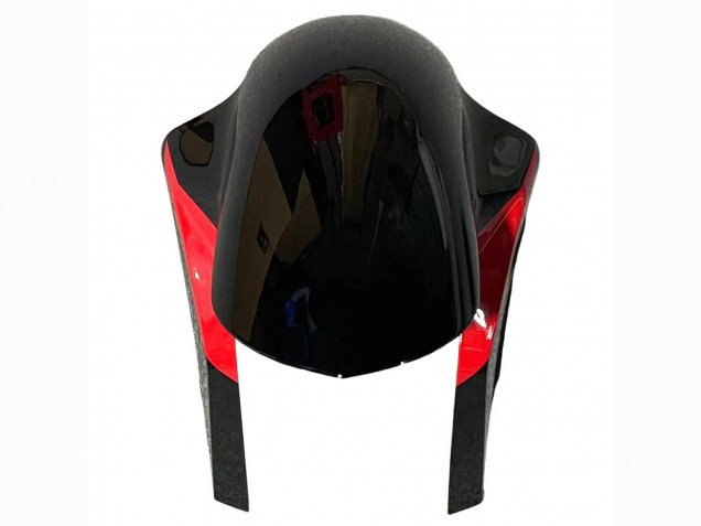 Preisgünstige BMW S1000RR Motorrad Verkleidung 2009-2014 - Rot Glanzendes Schwarz