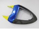 Preisgünstige Kawasaki ZX6R Motorrad Verkleidung 2005-2006 - Blau Gelb Schwarz Hai