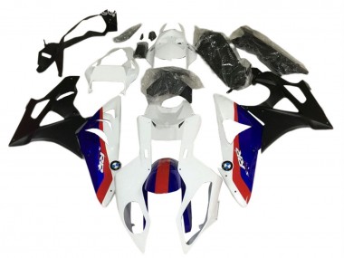 Preisgünstige BMW S1000RR Motorrad Verkleidung 2009-2014 - Weiss Rot Blau Schwarz