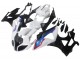 Preisgünstige BMW S1000RR Motorrad Verkleidung 2009-2014 - Weiss Rot Blau Glanzendes Schwarz HP Becker Carbon