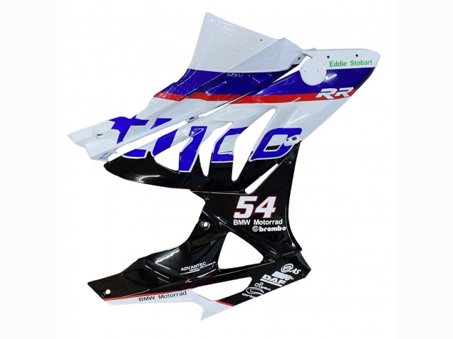 Preisgünstige BMW S1000RR Motorrad Verkleidung 2009-2014 - Weiss Rot Blau Schwarz Tyco