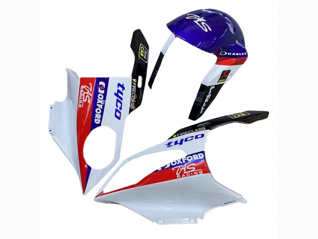 Preisgünstige BMW S1000RR Motorrad Verkleidung 2009-2014 - Weiss Rot Blau Schwarz Tyco