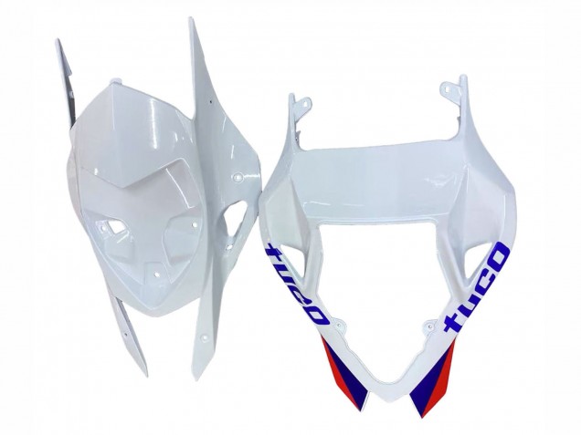 Preisgünstige BMW S1000RR Motorrad Verkleidung 2009-2014 - Weiss Rot Blau Schwarz Tyco