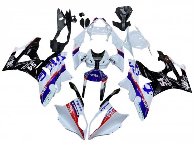 Preisgünstige BMW S1000RR Motorrad Verkleidung 2009-2014 - Weiss Rot Blau Schwarz Tyco
