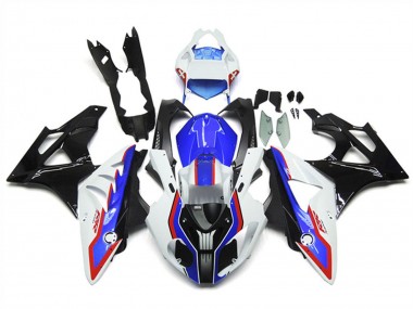 Preisgünstige BMW S1000RR Motorrad Verkleidung 2009-2014 - Weiss Rot Blau Glanzendes Schwarz Carbonfaser RR