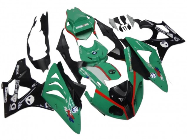 Preisgünstige BMW S1000RR Motorrad Verkleidung 2009-2014 - Grun Rot Schwarz