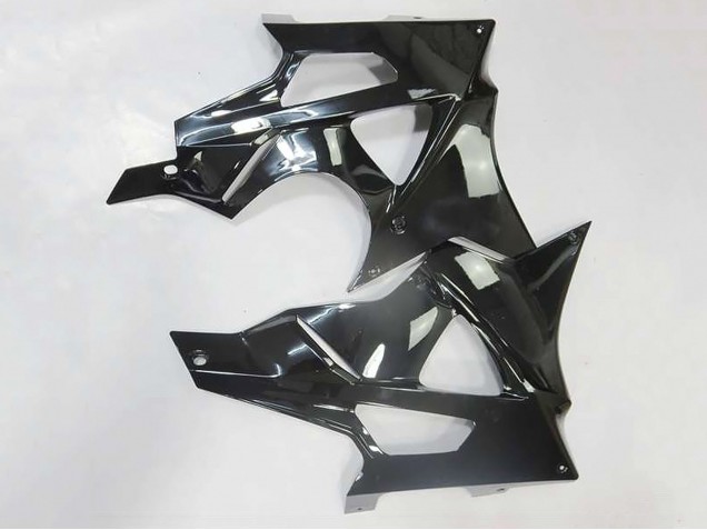Preisgünstige BMW S1000RR Motorrad Verkleidung 2009-2014 - Silber Blau Glanzendes Schwarz