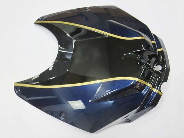 Preisgünstige BMW S1000RR Motorrad Verkleidung 2009-2014 - Silber Blau Glanzendes Schwarz