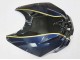 Preisgünstige BMW S1000RR Motorrad Verkleidung 2009-2014 - Silber Blau Glanzendes Schwarz
