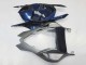 Preisgünstige BMW S1000RR Motorrad Verkleidung 2009-2014 - Silber Blau Glanzendes Schwarz