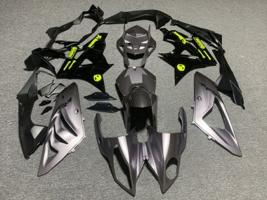 Preisgünstige BMW S1000RR Motorrad Verkleidung 2009-2014 - Silber Glanzendes Schwarz Grun