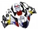 Preisgünstige BMW S1000RR Motorrad Verkleidung 2009-2014 - Weiss Rot Gelb Schwarz Castrol