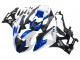Preisgünstige BMW S1000RR Motorrad Verkleidung 2009-2014 - Weiss Blau Glanzendes Schwarz Castrol